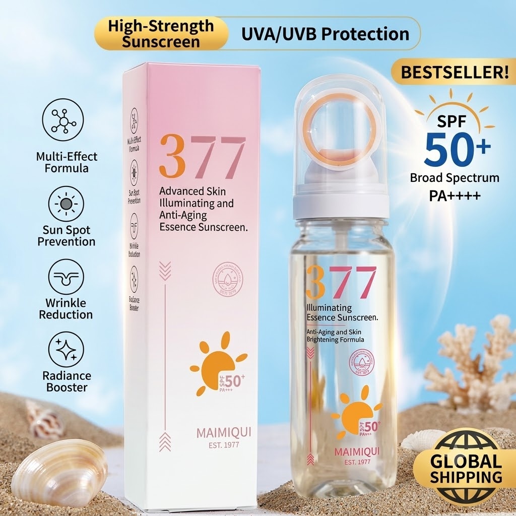 Spf 50 Sunscreen - MAIMIQI 90g 377 Whitening Sunscreen Spray