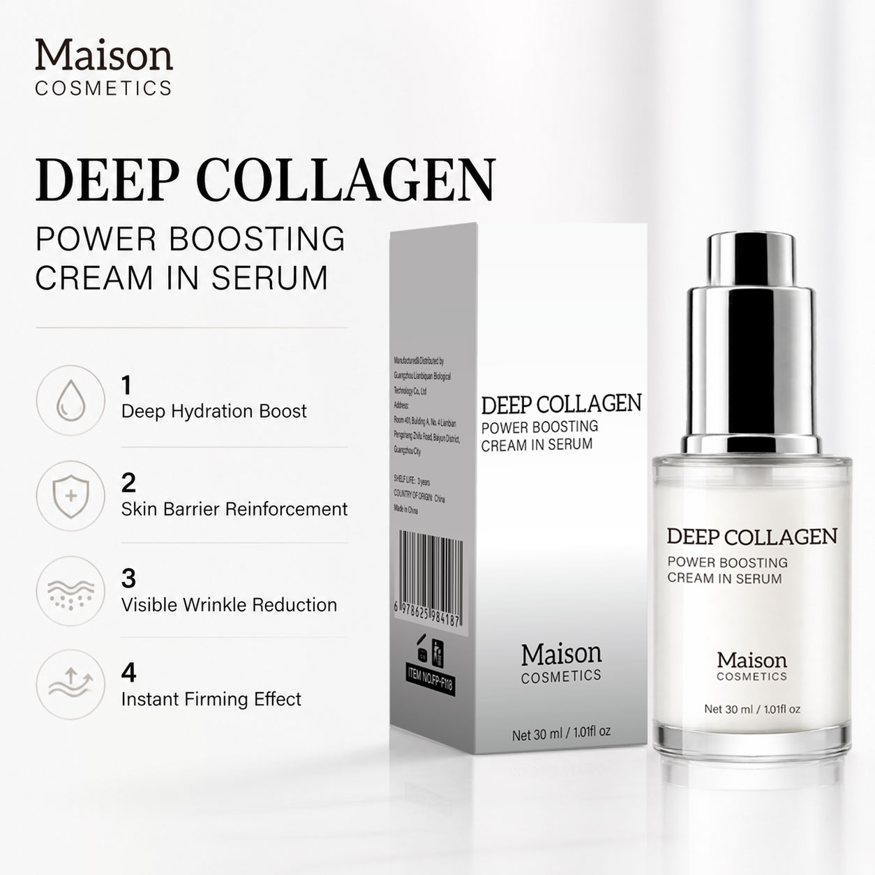 Skincare Skintific - Deep Collagen Serum, Women Serum for