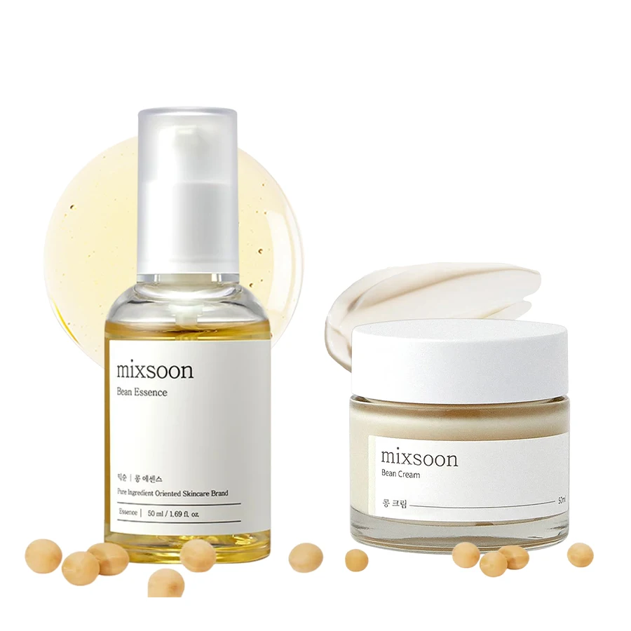 Skincare Skintific - Mixsoon Bean Essence Cream Duo Set