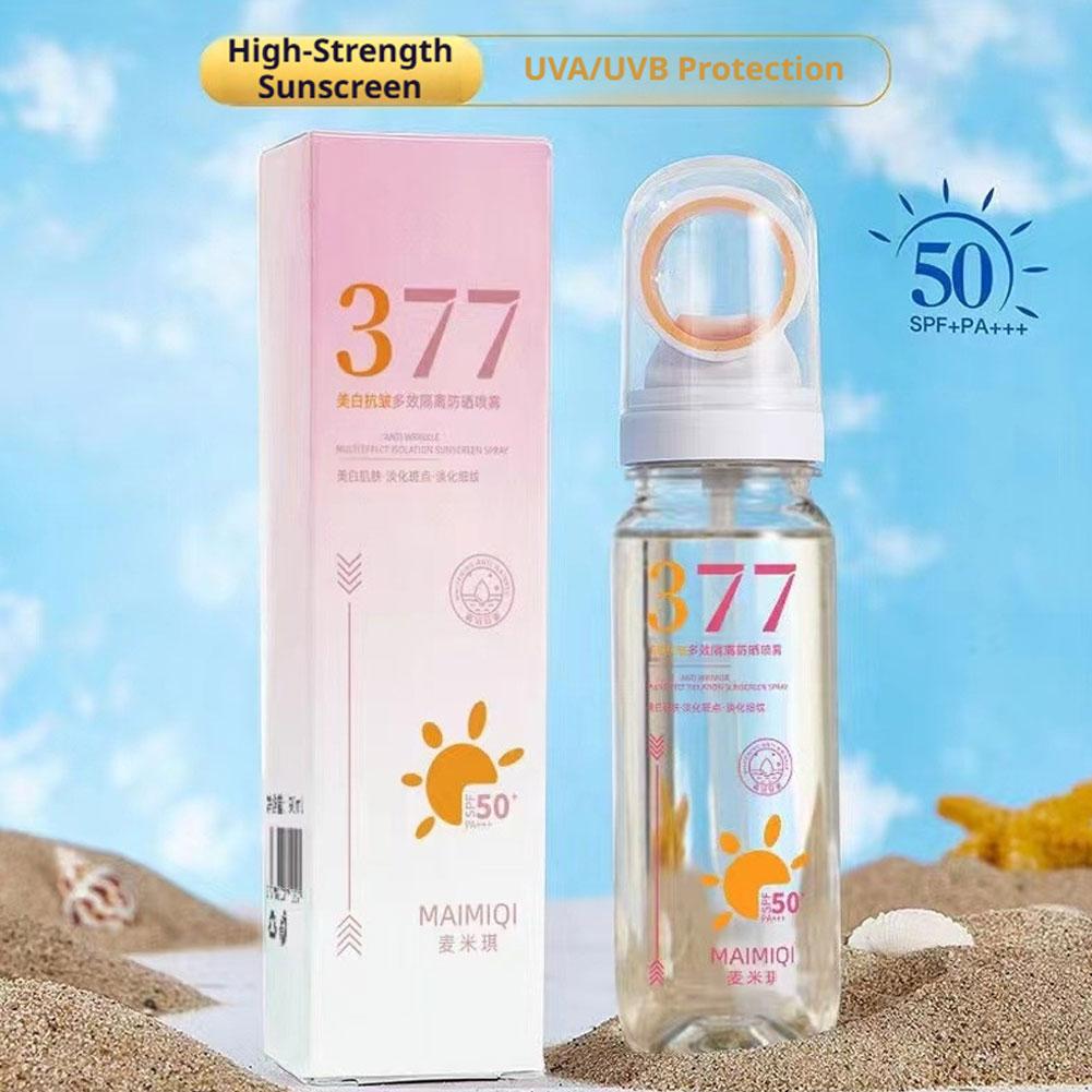 MAIMIQI 90g 377 Whitening Suns - Spf 50 Sunscreen ulasan dan harga