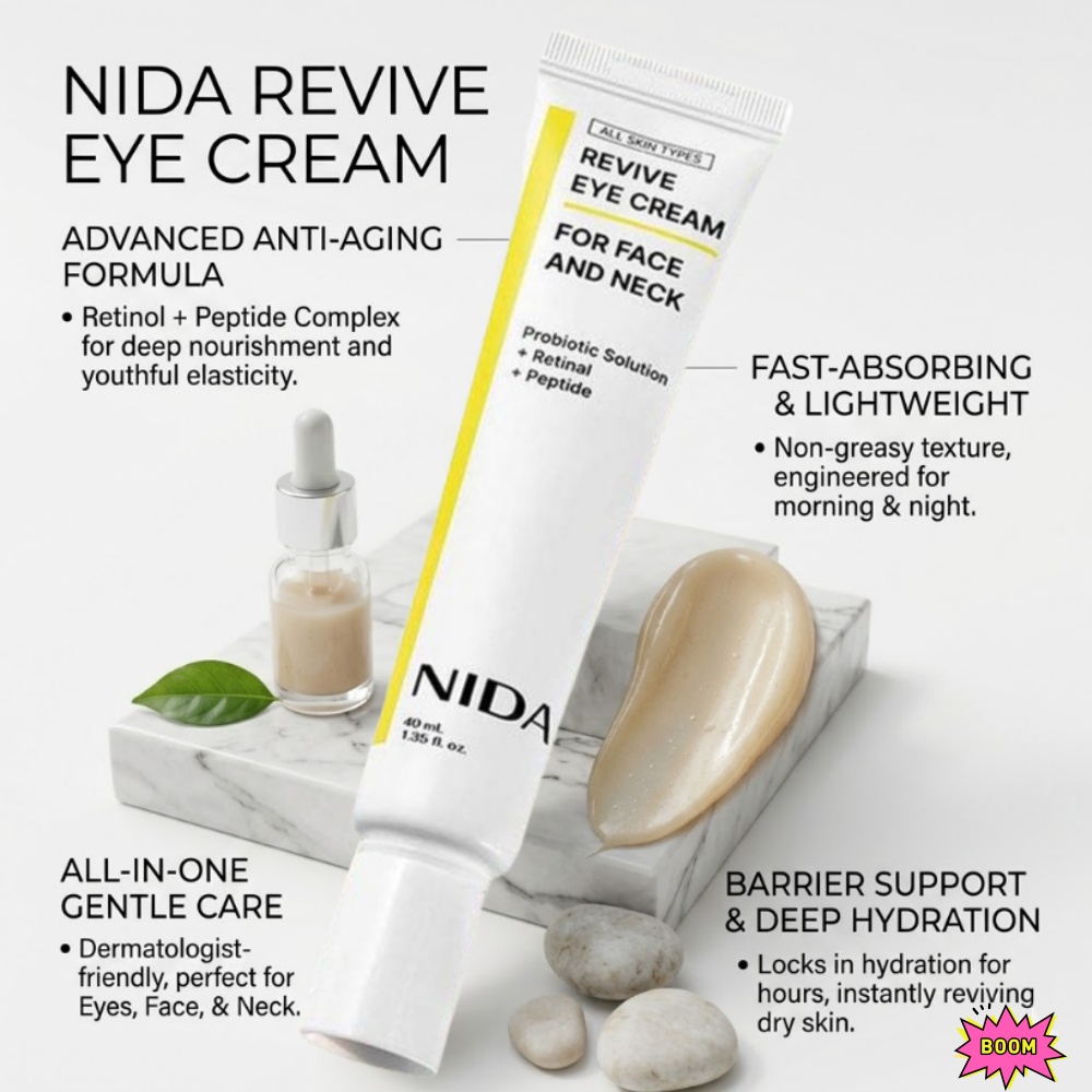 NIDA Retinol Peptide Eye Cream - Eye Cream Peptide ulasan dan harga