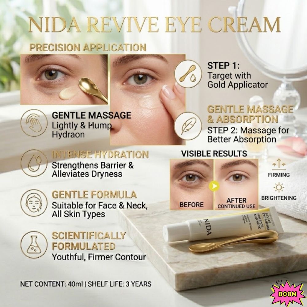 NIDA Retinol Peptide Eye Cream - Eye Cream Peptide ulasan dan harga
