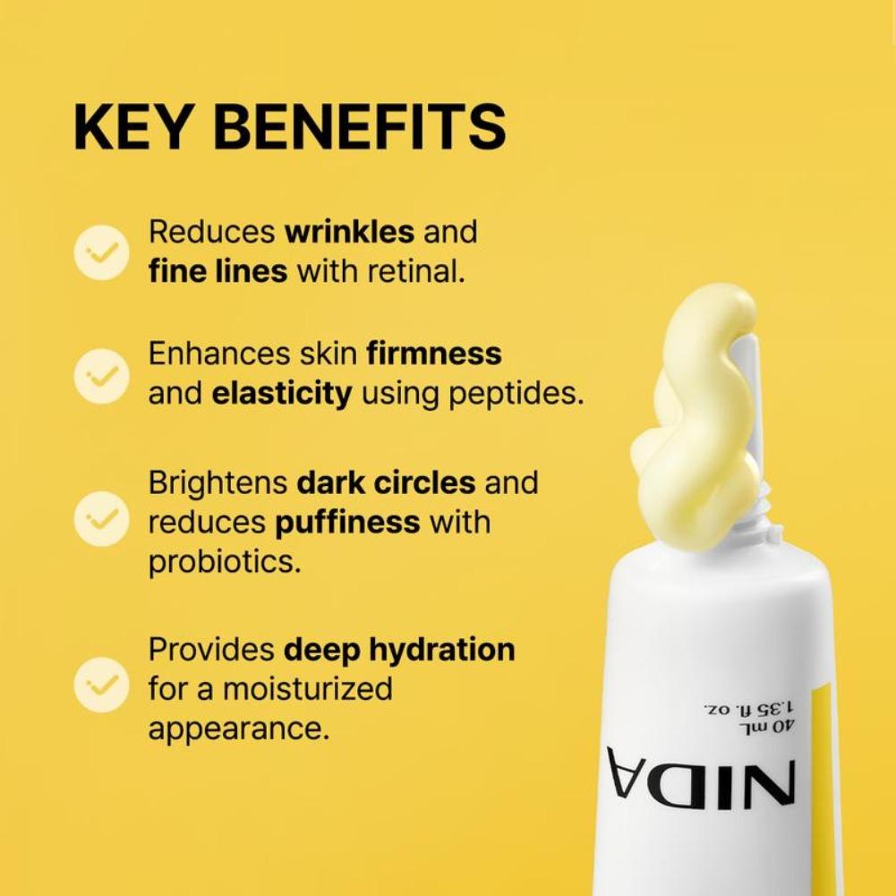 Korean 40ml NIDA Revive Eye Cr - Eye Cream Peptide ulasan dan harga