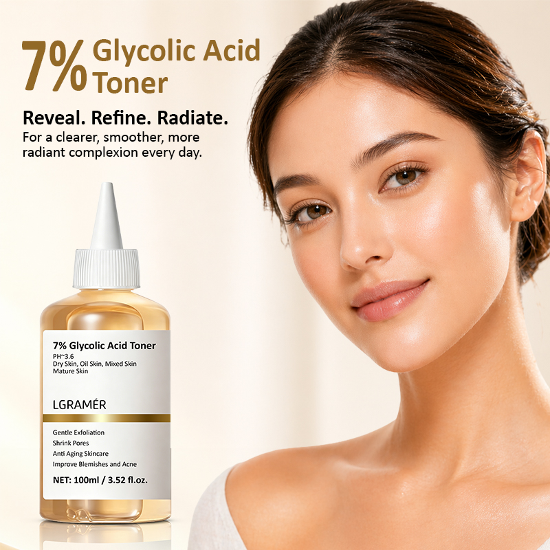 100ml Exfoliating Facial Toner - Glycolic Acid Exfoliant ulasan dan harga