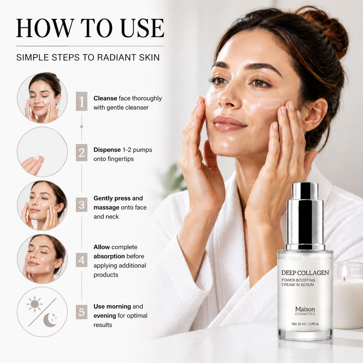 Deep Collagen Serum, Women Ser - Skincare Skintific ulasan dan harga