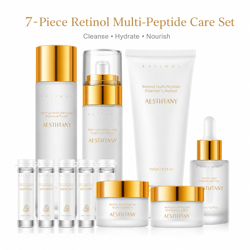 7PCS Retinol Multi-Peptide Ski - Skincare Skintific ulasan dan harga
