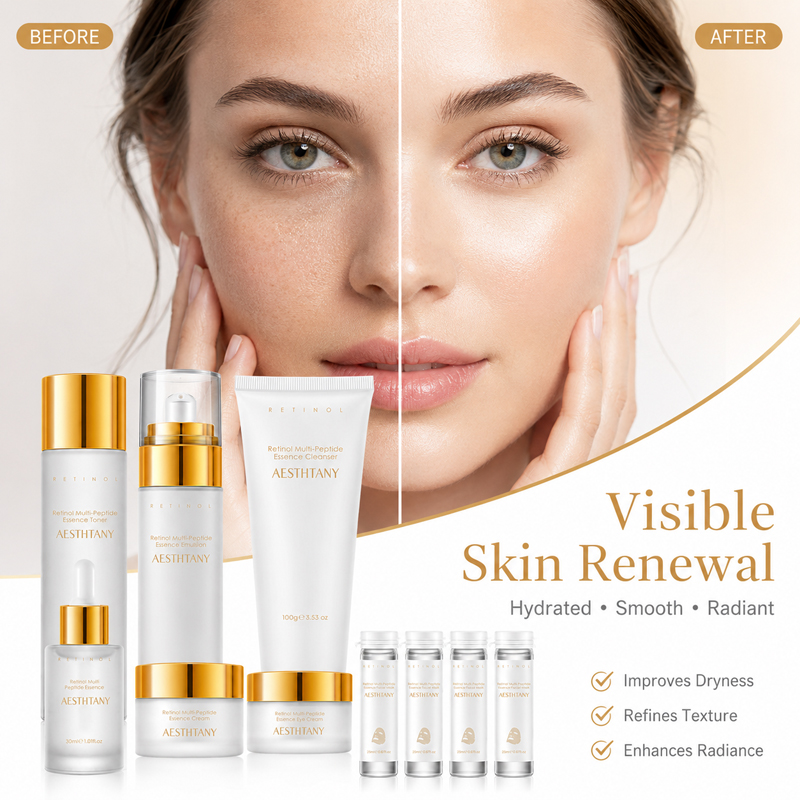 7PCS Retinol Multi-Peptide Ski - Skincare Skintific ulasan dan harga
