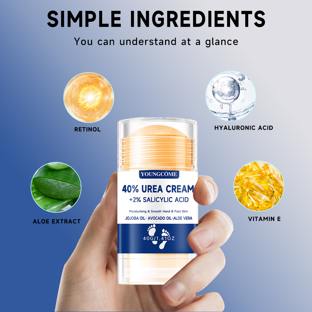 40% Urea Foot Cream +2% Salicy - Glycolic Acid Exfoliant ulasan dan harga
