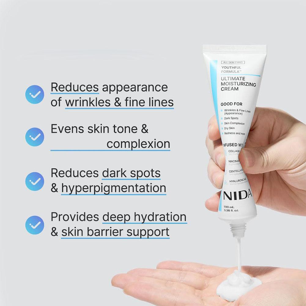NIDA Moisturizing Cream Centel - Centella Asiatica Toner ulasan dan harga