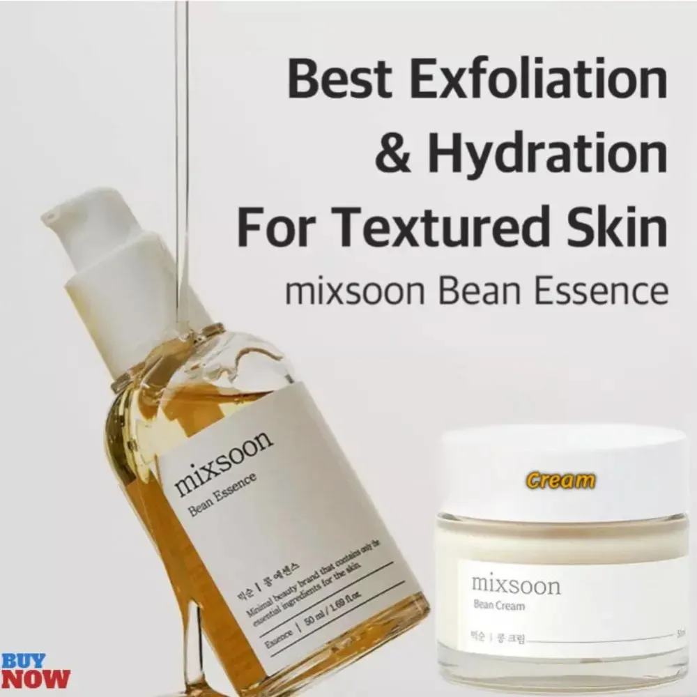 Mixsoon Bean Essence Cream Duo - Skincare Skintific ulasan dan harga