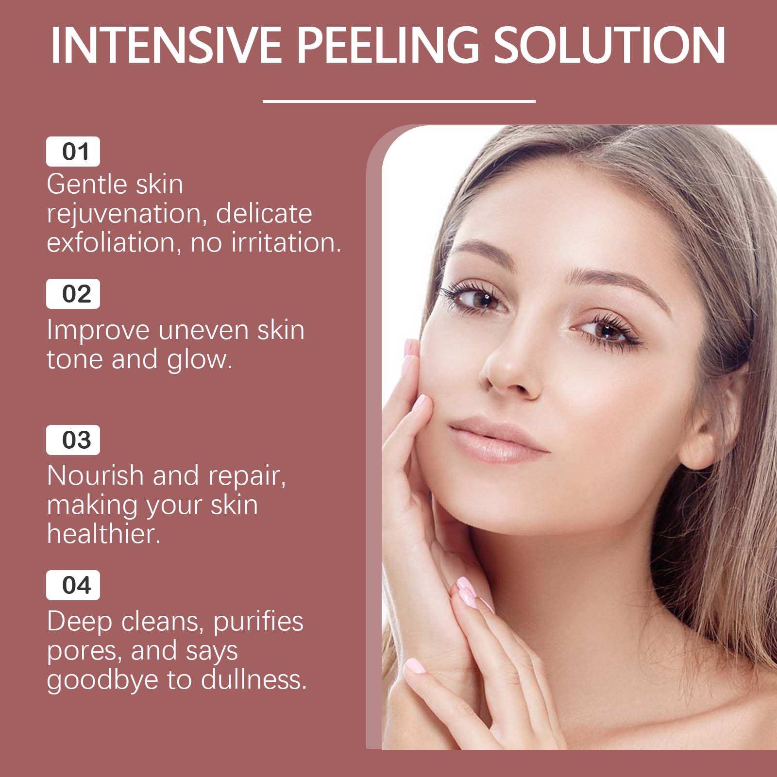 Peeling Face Serum Anti Acne B - Glycolic Acid Exfoliant ulasan dan harga